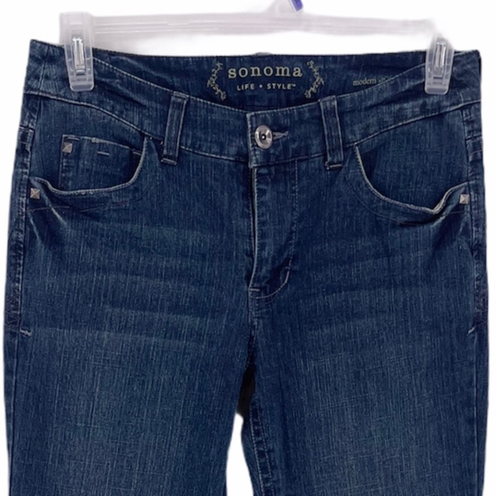 Sonoma Life +Style Modern Straight Leg Jeans sz: 4